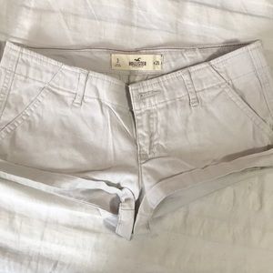 Beige booty shorts - size 3